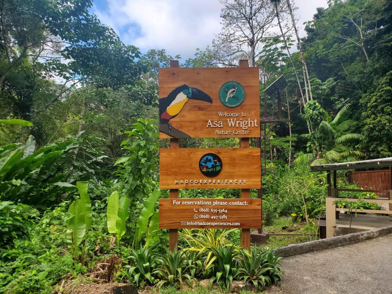 Hadco Experiences At Asa Wright Nature Centre Blanchisseuse Extérieur photo